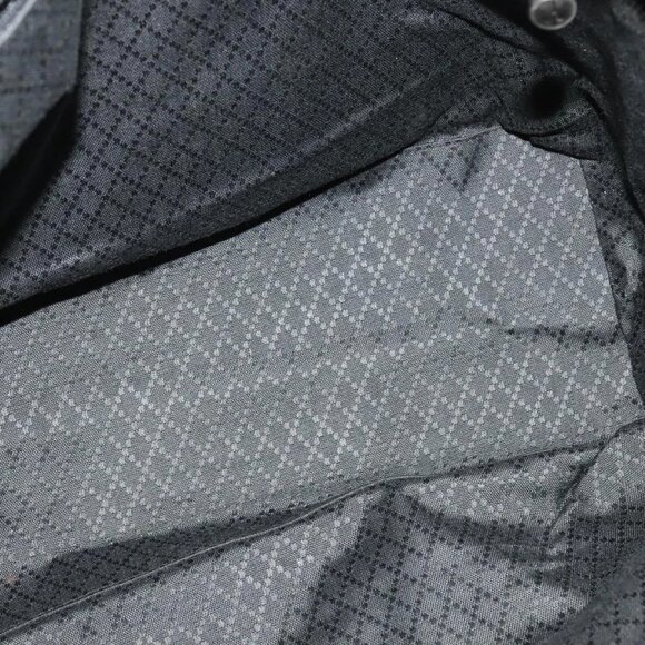 GUCCI Tote Bag Canvas Black Silver 002 2123 0456 Auth - Picture 13 of 16